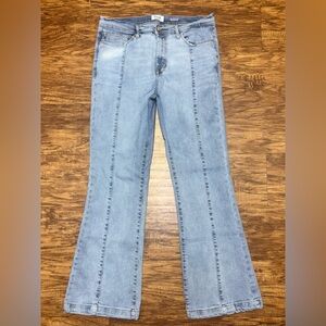 Kensie Jeans “The Savannah High Rise Flare” Jeans Size 10